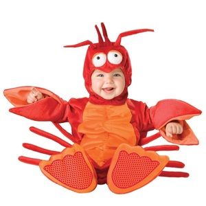 Infant lobster/crab costume size small